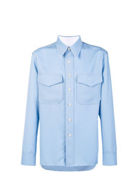 Chemise à manches longues bleu clair Calvin Klein 205W39nyc