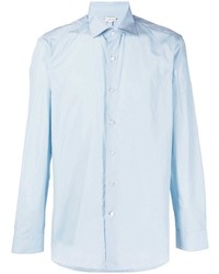 Chemise à manches longues bleu clair Caruso