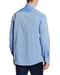 Chemise à manches longues bleu clair Casamoda