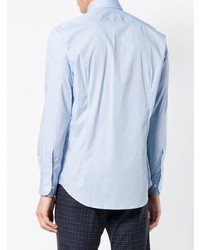 Chemise à manches longues bleu clair Etro