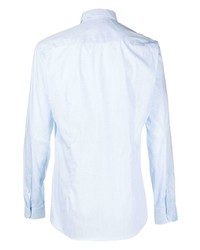 Chemise à manches longues bleu clair Fay