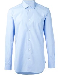 Chemise à manches longues bleu clair