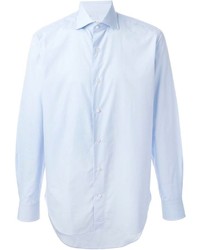 Chemise à manches longues bleu clair