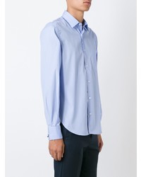 Chemise à manches longues bleu clair Aspesi