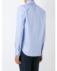 Chemise à manches longues bleu clair Aspesi