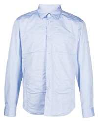 Chemise à manches longues bleu clair Comme des Garcons Homme Deux