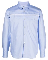 Chemise à manches longues bleu clair Comme des Garcons Homme Deux