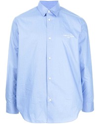 Chemise à manches longues bleu clair Comme des Garcons Homme