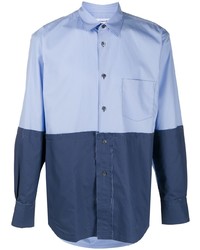 Chemise à manches longues bleu clair Comme Des Garcons SHIRT