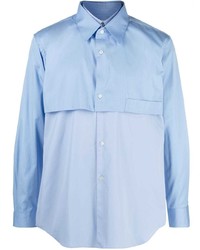 Chemise à manches longues bleu clair Comme Des Garcons SHIRT