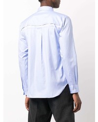 Chemise à manches longues bleu clair Comme des Garcons Homme Deux