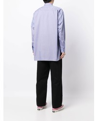 Chemise à manches longues bleu clair Comme des Garcons Homme