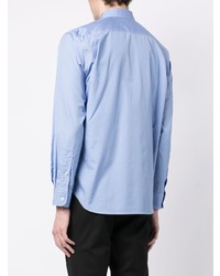 Chemise à manches longues bleu clair Comme des Garcons Homme