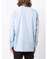 Chemise à manches longues bleu clair Comme des Garcons Homme