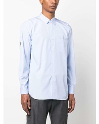 Chemise à manches longues bleu clair Comme Des Garcons SHIRT