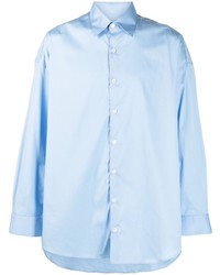 Chemise à manches longues bleu clair Costumein