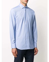 Chemise à manches longues bleu clair Xacus