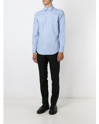 Chemise à manches longues bleu clair Etro