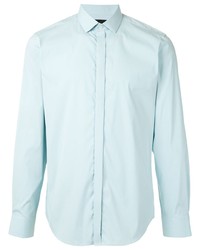 Chemise à manches longues bleu clair D'urban