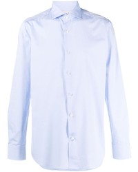 Chemise à manches longues bleu clair D4.0