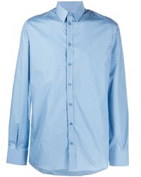 Chemise à manches longues bleu clair Dolce & Gabbana