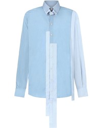 Chemise à manches longues bleu clair Dolce & Gabbana