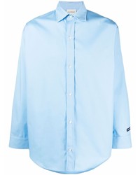 Chemise à manches longues bleu clair Drôle De Monsieur