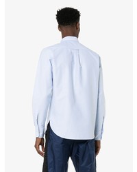 Chemise à manches longues bleu clair MAISON KITSUNÉ