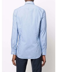 Chemise à manches longues bleu clair Etro