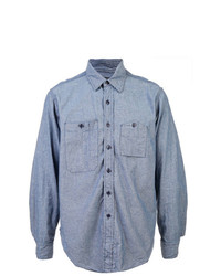 Chemise à manches longues bleu clair Engineered Garments