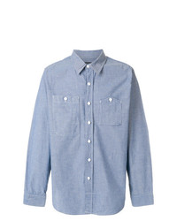 Chemise à manches longues bleu clair Engineered Garments