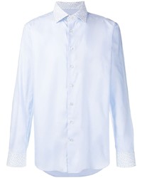 Chemise à manches longues bleu clair Etro