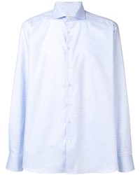 Chemise à manches longues bleu clair Etro