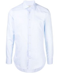 Chemise à manches longues bleu clair Etro