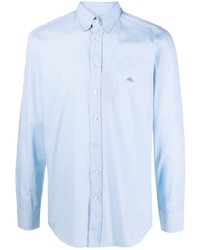 Chemise à manches longues bleu clair Etro