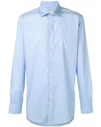 Chemise à manches longues bleu clair Etro