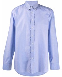 Chemise à manches longues bleu clair Etro