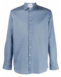 Chemise à manches longues bleu clair Etro