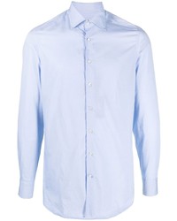 Chemise à manches longues bleu clair Etro