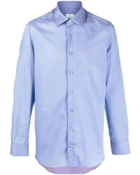 Chemise à manches longues bleu clair Etro