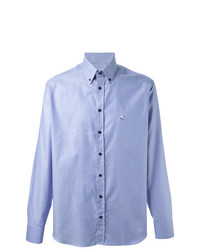 Chemise à manches longues bleu clair Etro