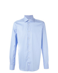 Chemise à manches longues bleu clair Etro