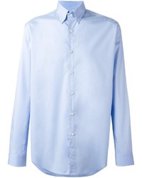 Chemise à manches longues bleu clair Etro
