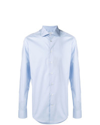 Chemise à manches longues bleu clair Etro