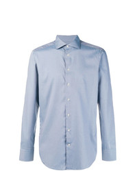 Chemise à manches longues bleu clair Etro