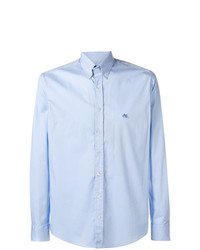 Chemise à manches longues bleu clair Etro