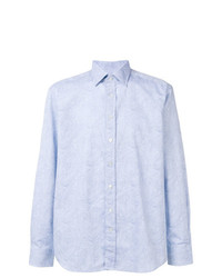 Chemise à manches longues bleu clair Etro