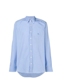 Chemise à manches longues bleu clair Etro