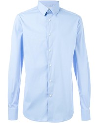 Chemise à manches longues bleu clair Fashion Clinic Timeless
