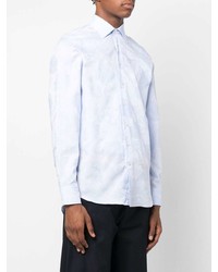 Chemise à manches longues bleu clair Etro